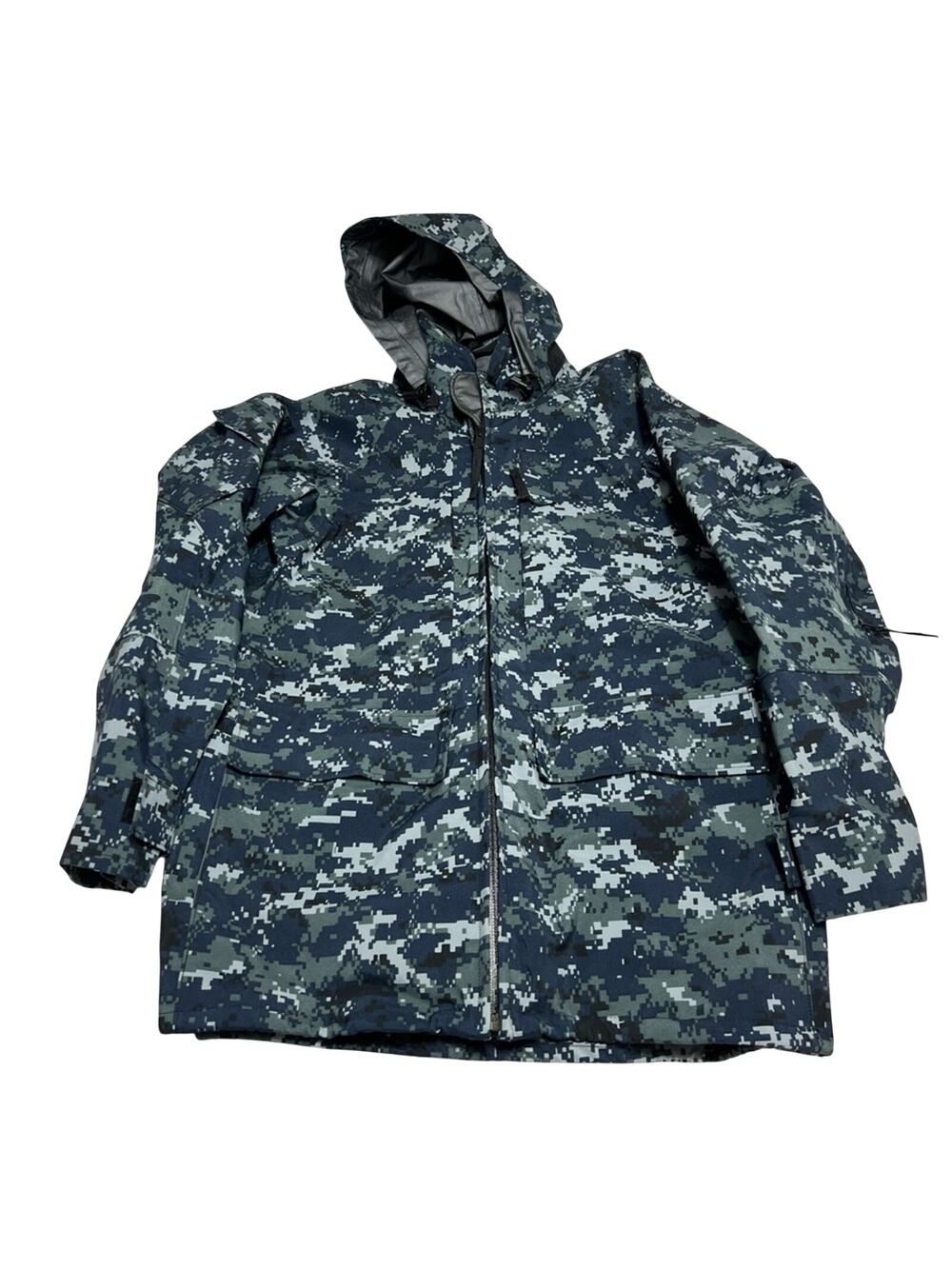 US NAVY NWU GORE TEX COLD WEATHER DIGITAL PARKA NO LINER - SMALL REG